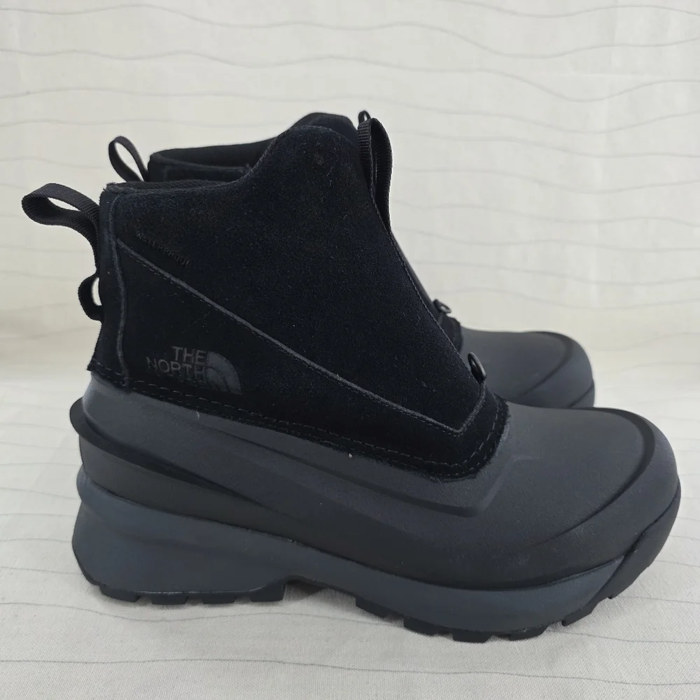 The North Face Mens Chilkat V Zip Black Winter Boots Shoes NF0A5LW4 Size 7.5 NEW